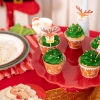 Papilotki do muffinek babeczki osłonki świąteczne Boże Narodzenie 12szt